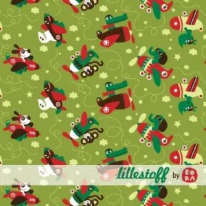 Animal Flight 95% Organic Cotton/5% Spandex Jersey Fabric