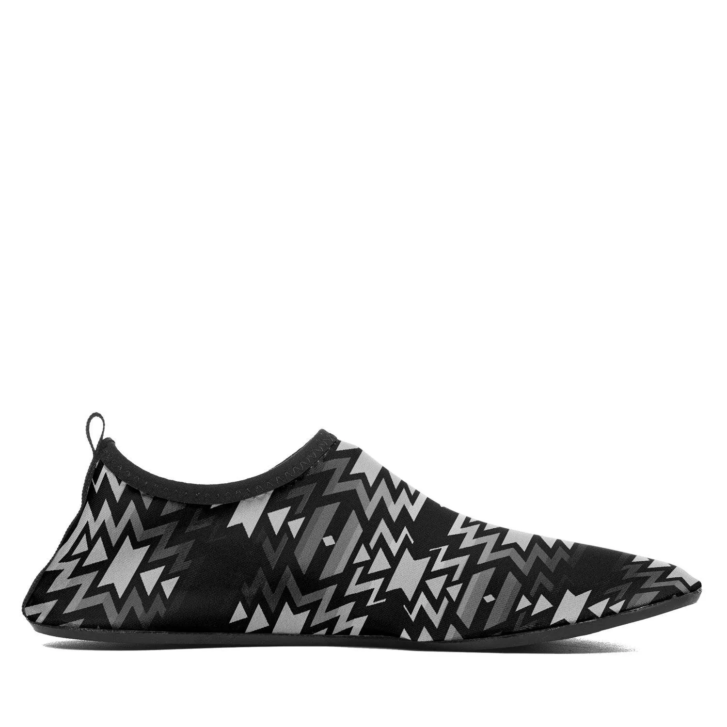 Black Fire Black and White Sockamoccs