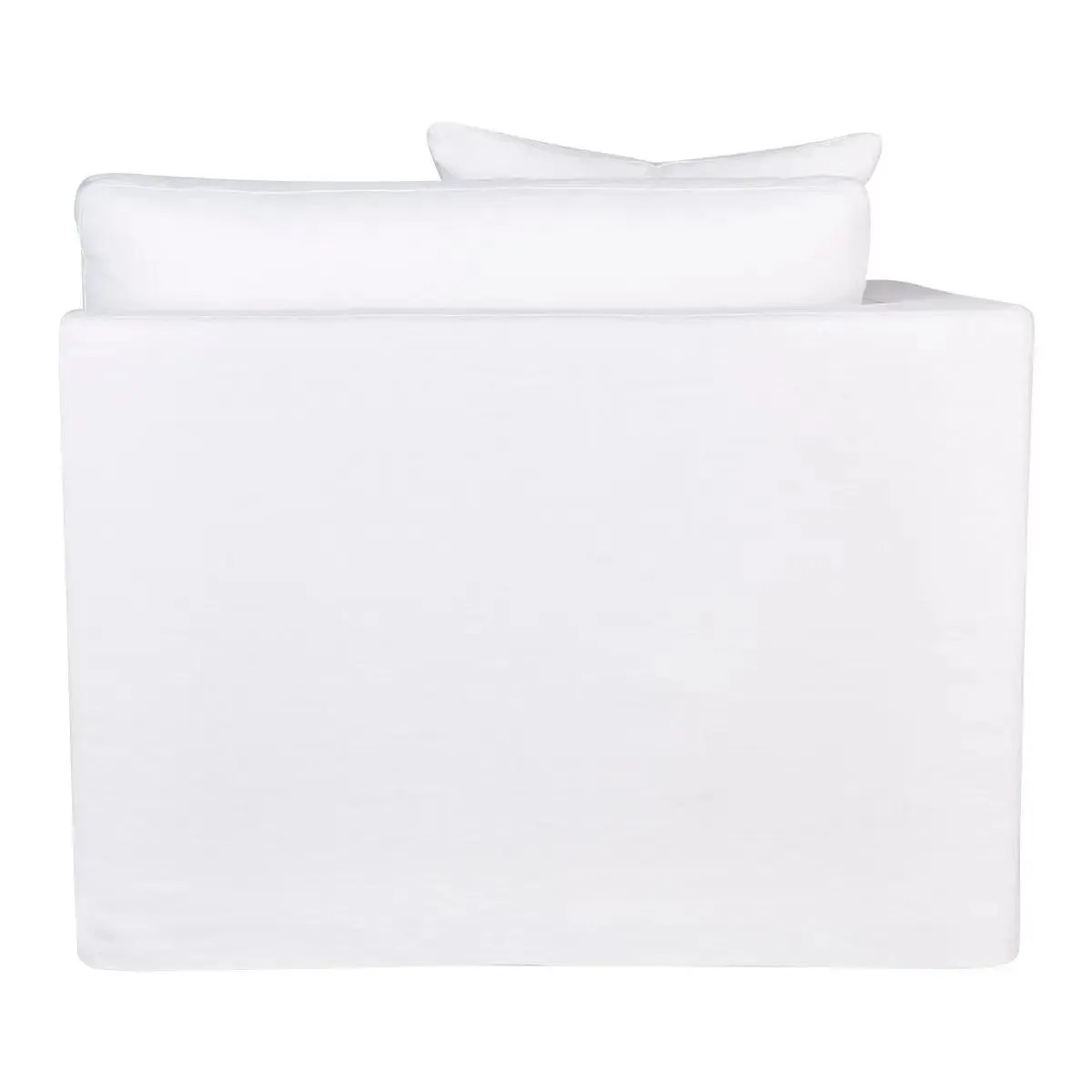 Cafe Lighting & Living Birkshire Slip Cover Left Arm Facing Seat  - White Linen