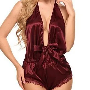 Eleanor Satin Babydoll Lingerie