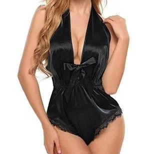 Eleanor Satin Babydoll Lingerie
