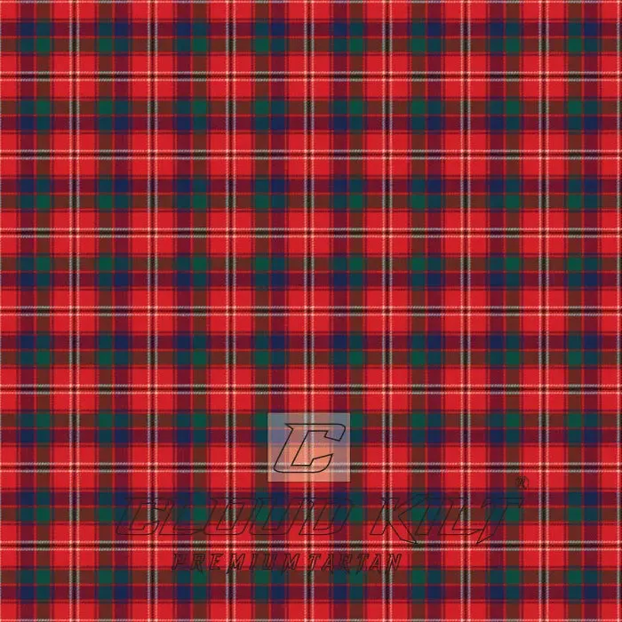 Fitzgerald Red Modern Tartan