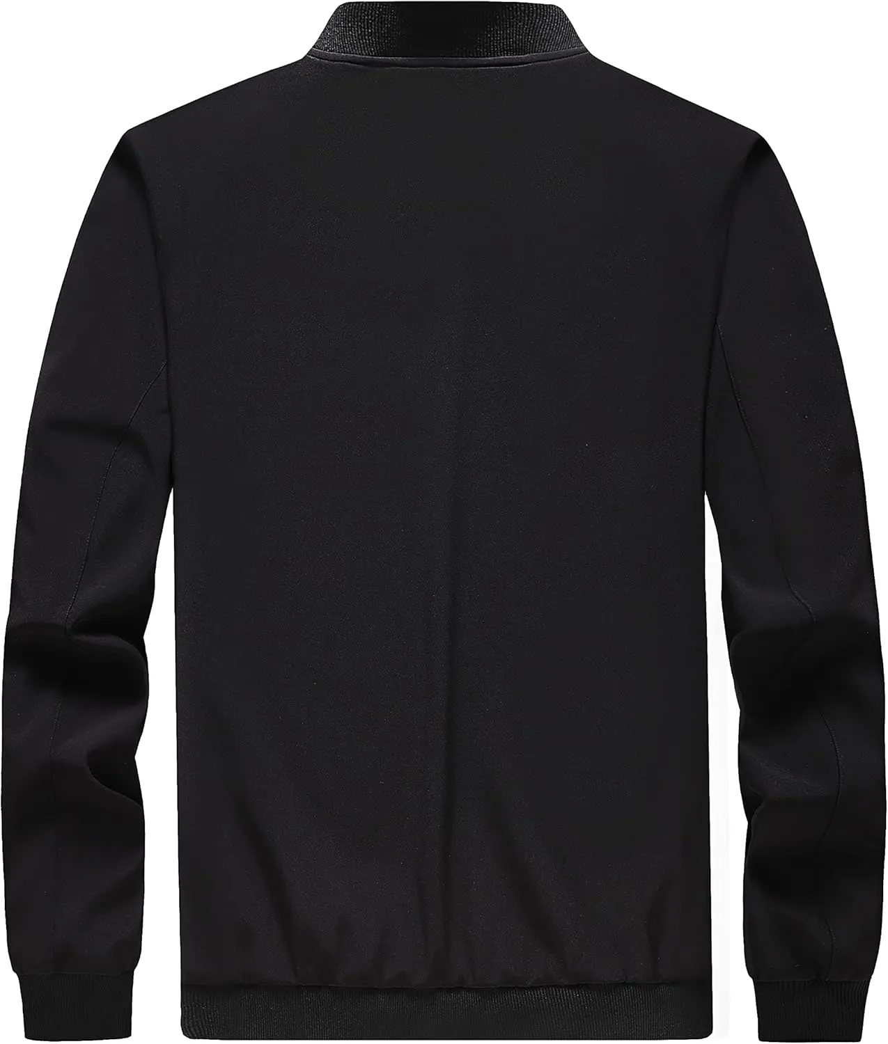 FoxQ Men's Bomber Jacket Lightweight, Slim Fit Sportswear Daily Casual Style with a Sporty Edge