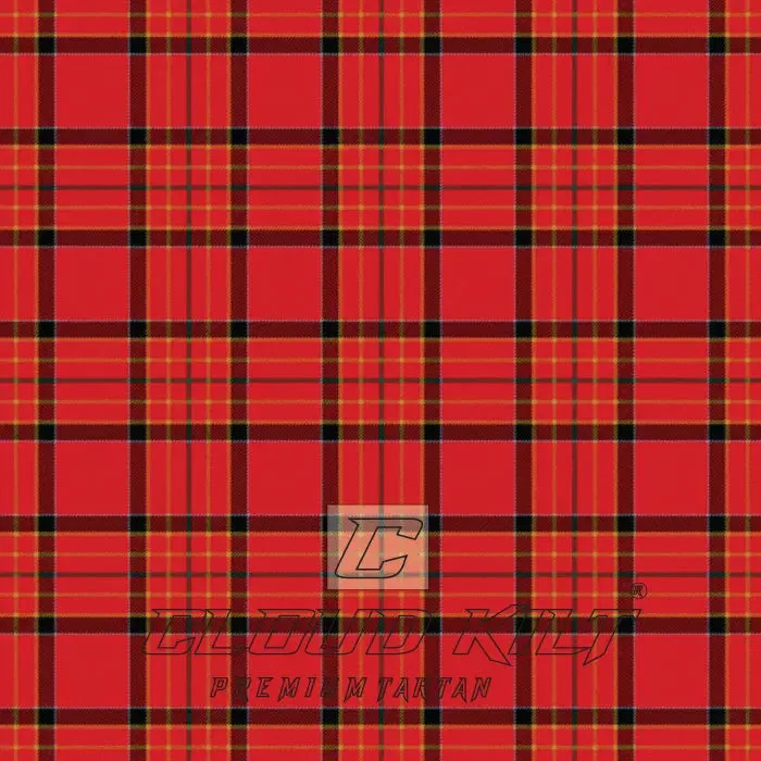 Hackston Green Stripe Modern Premium Tartan Kilt