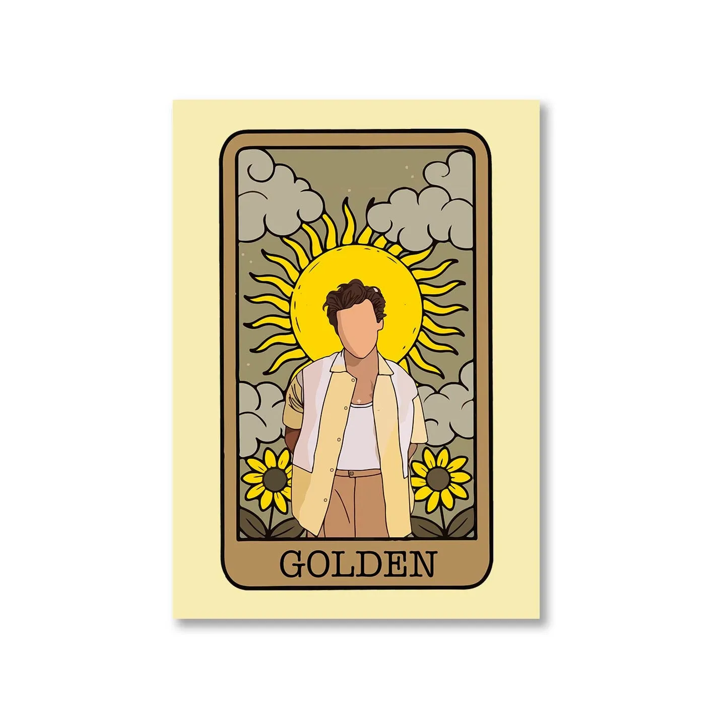 Harry Styles Poster - Golden