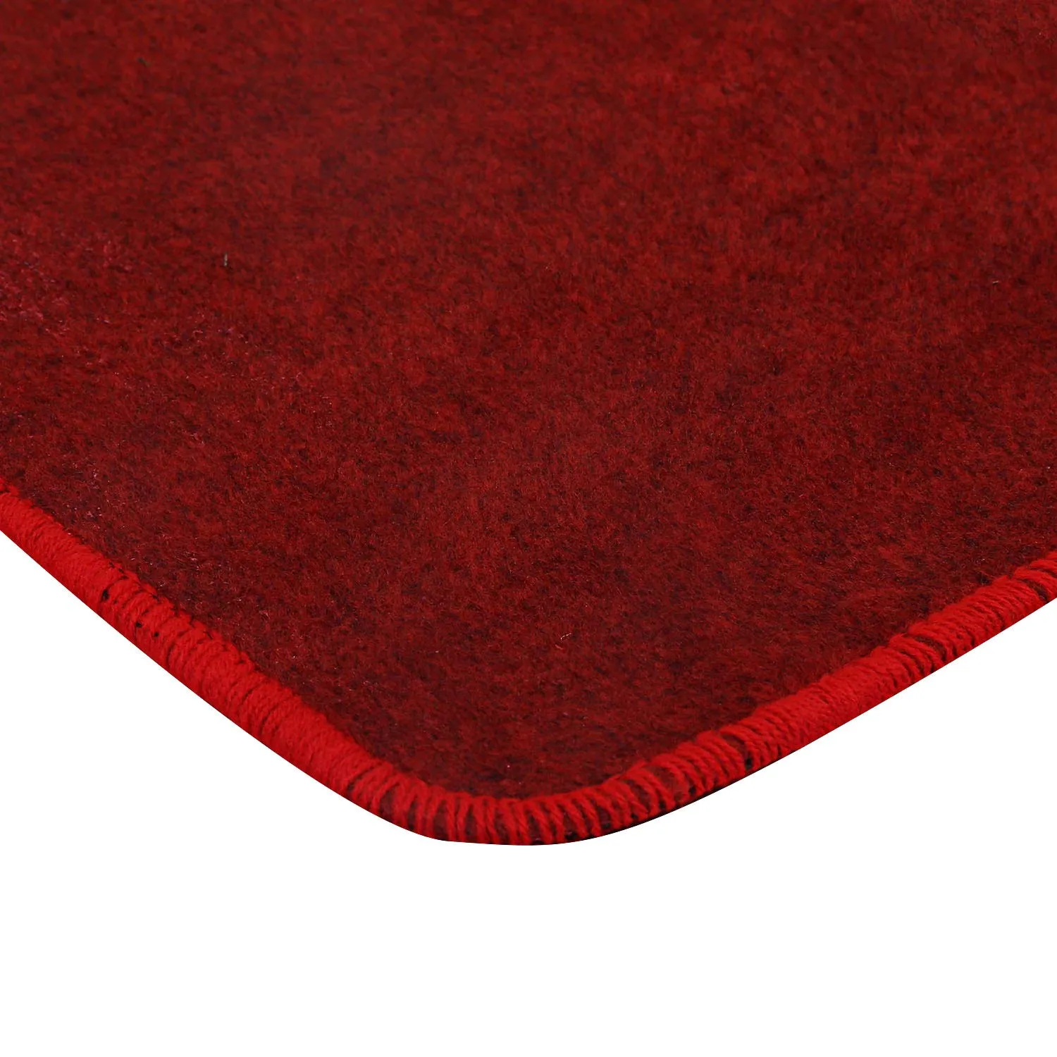 Kuber Industries Microfiber Anti Slip 3 Pieces Door Mat 22"x14", Red - CTKTC21876