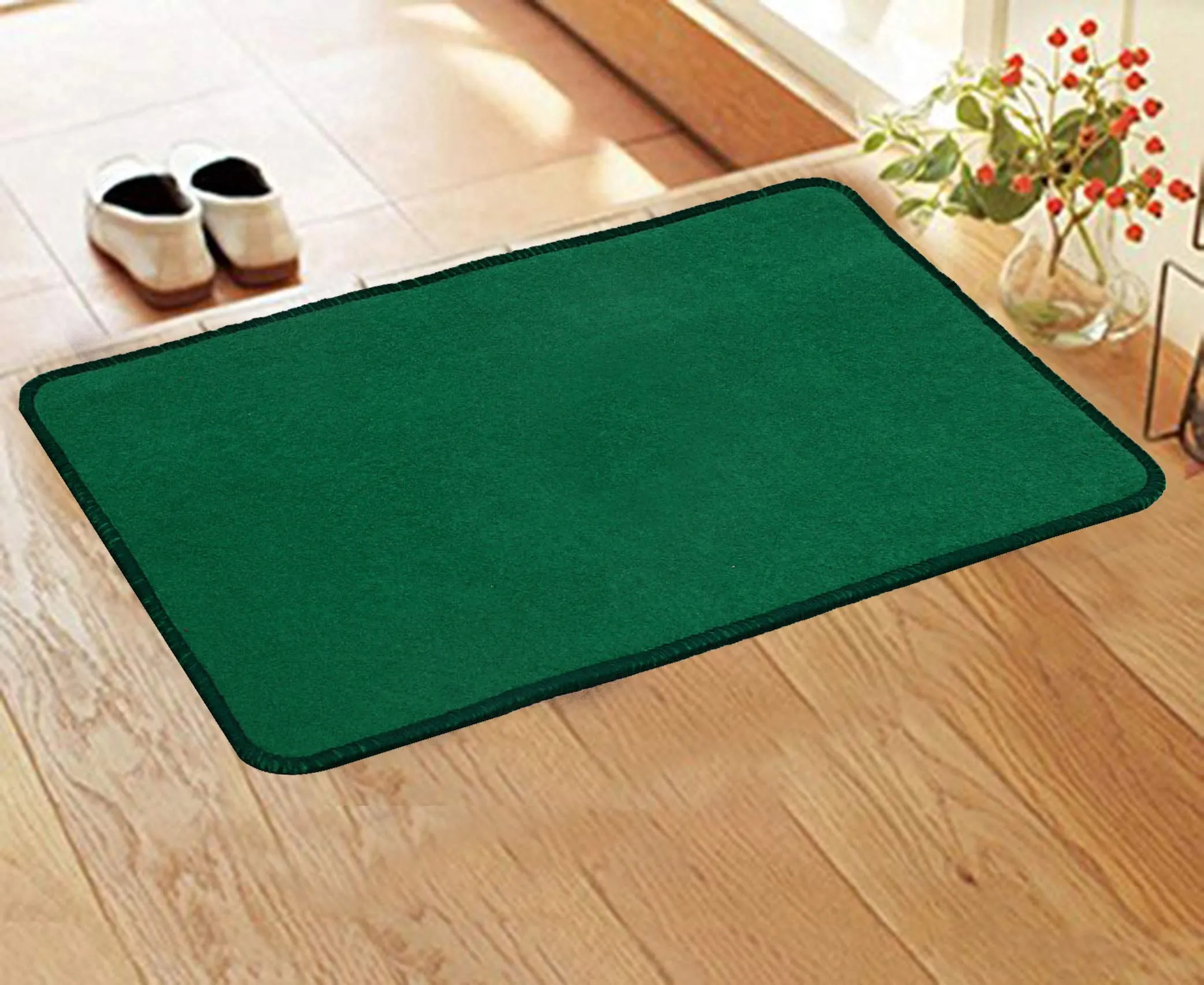 Kuber Industries Microfiber Anti Slip 6 Pieces Door Mat 22"x14", Multi-CTKTC28396