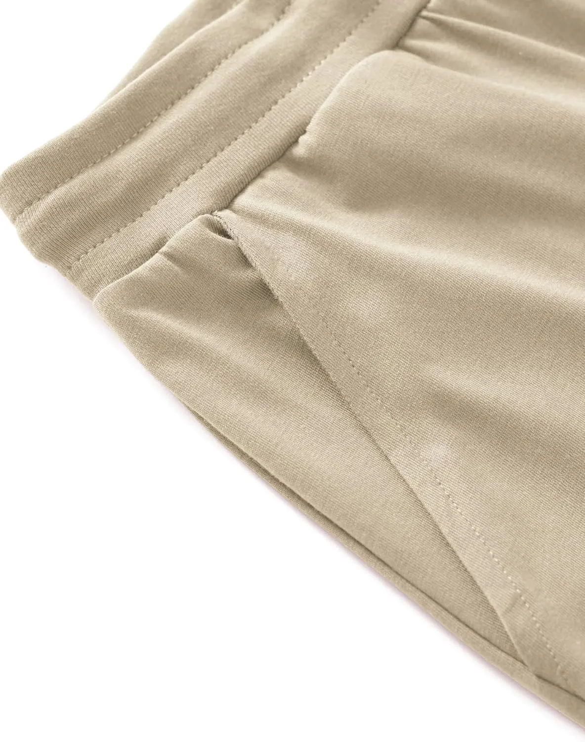 Latuza Women's Cotton Pajama Joggers Knit Lounge Pants