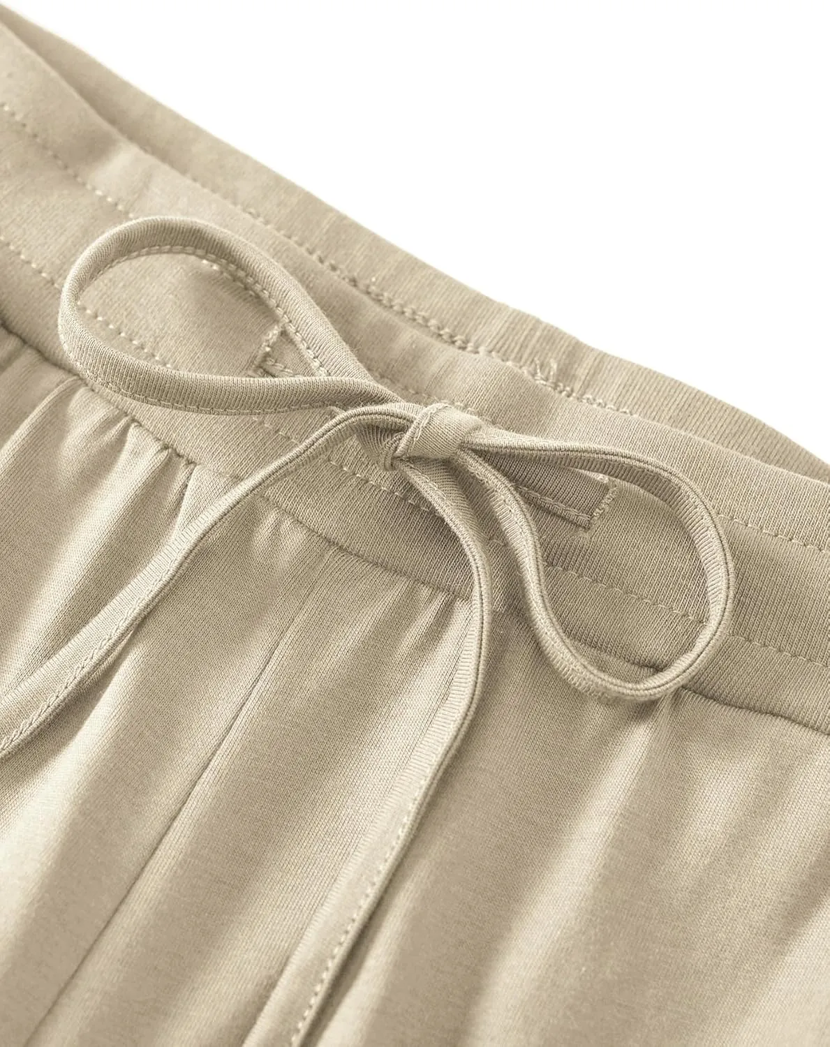 Latuza Women's Cotton Pajama Joggers Knit Lounge Pants
