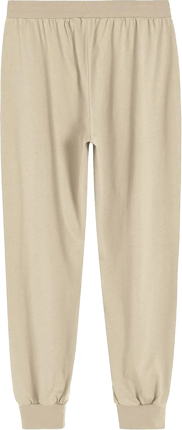 Latuza Women's Cotton Pajama Joggers Knit Lounge Pants