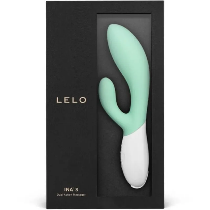 Lelo Ina 3 Dual Action Luxury Massager Seaweed