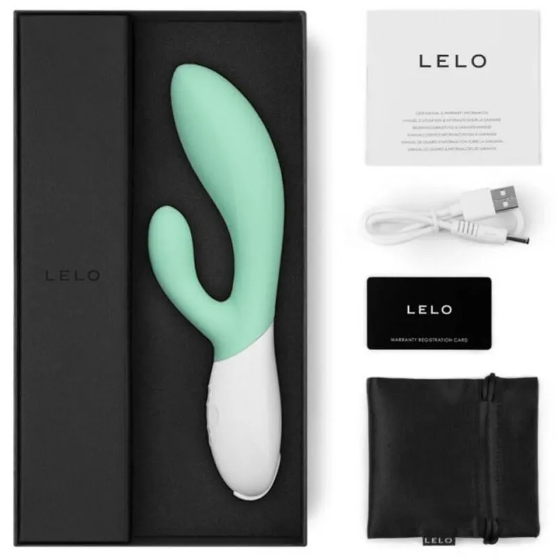 Lelo Ina 3 Dual Action Luxury Massager Seaweed