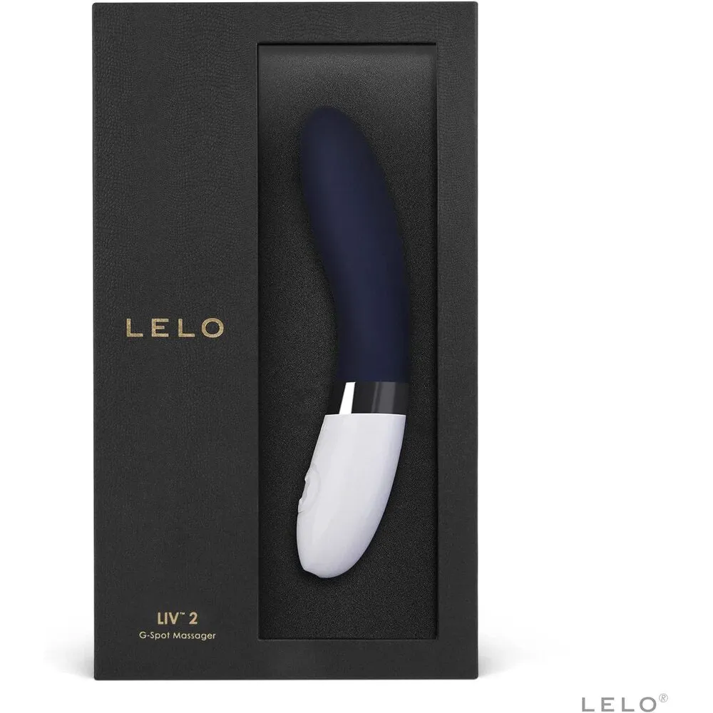 Lelo Liv 2 Rechargeable Luxury G-Spot Vibrator Blue