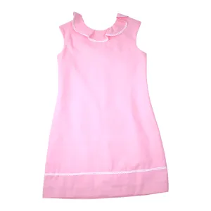 Maggie Breen V Back Dress With Trim