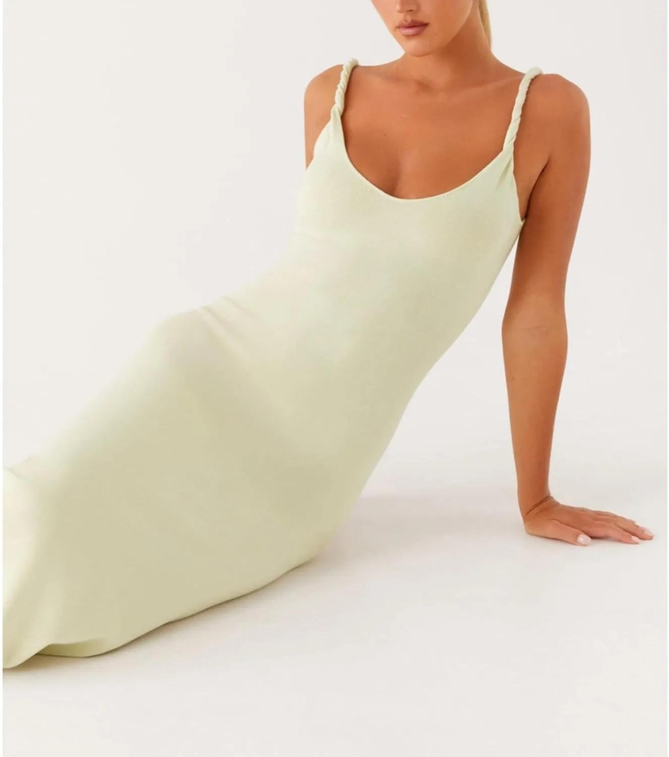 Muineobuka Women Spaghetti Strap Maxi Dress Y2K Summer Sexy Slip Bodycon Backless Long Sundress Wedding Guest Dresses