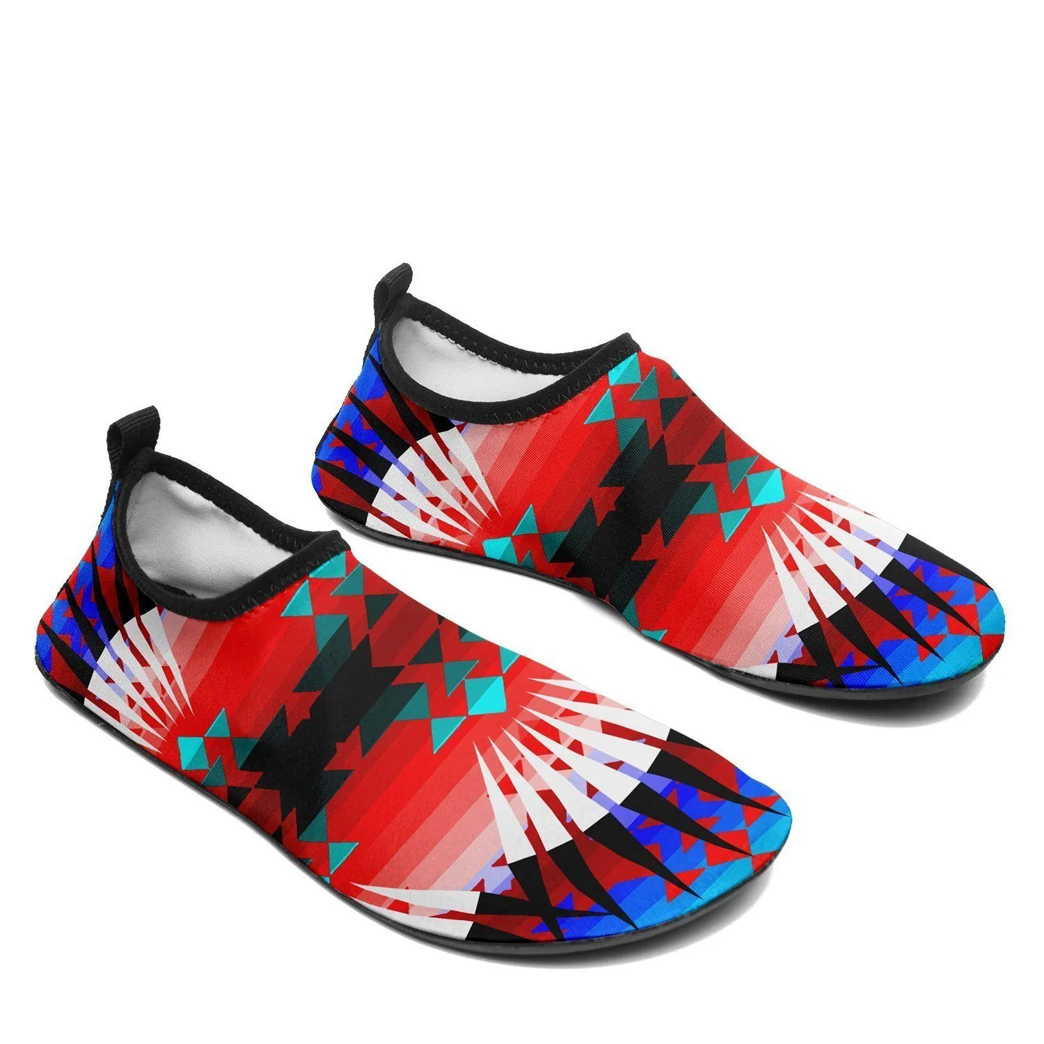 Northwest Ribbonwork Bustles Sockamoccs Kid's Sockamoccs Slip On Shoes