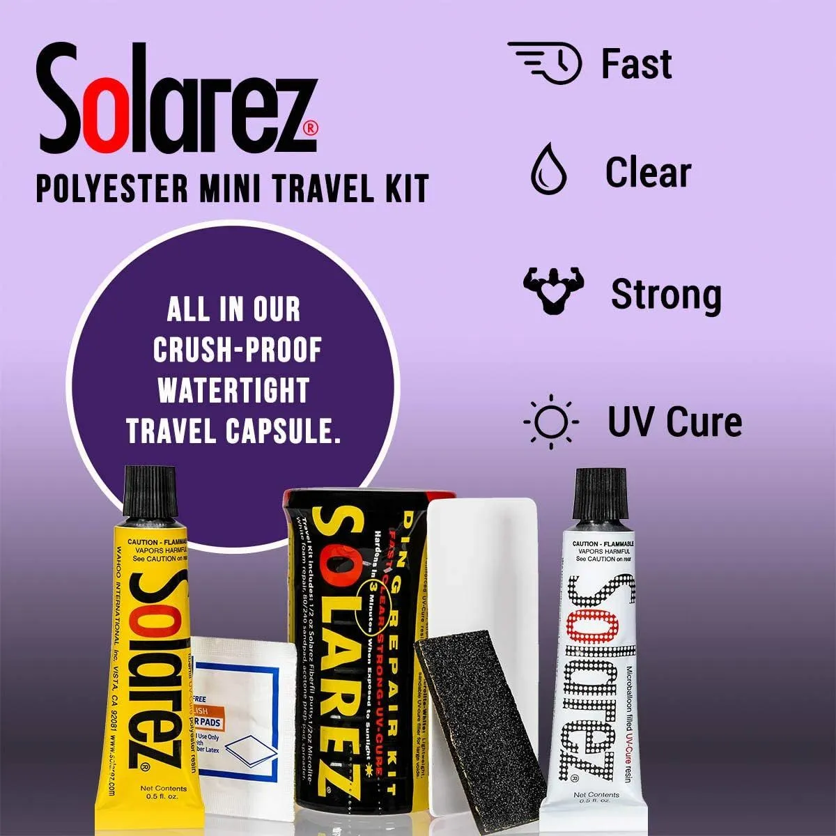 Polyester Mini Travel Kit
