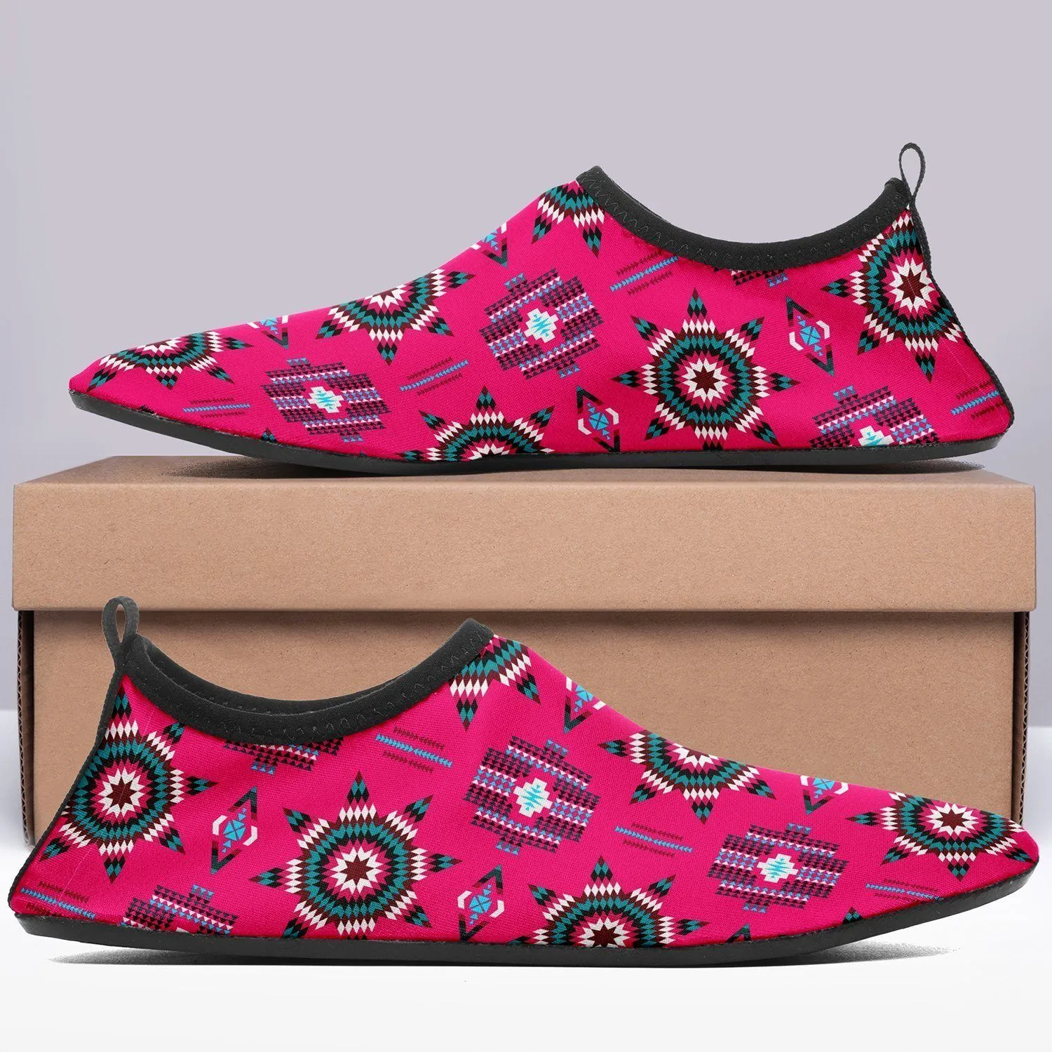 Rising Star Strawberry Moon Sockamoccs Kid's Sockamoccs Slip On Shoes