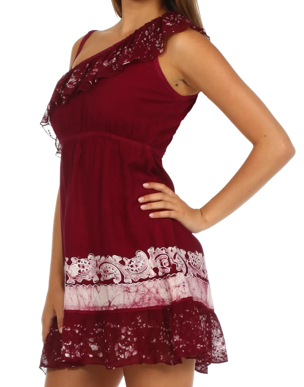 Sakkas Summer Solstice Batik Dress