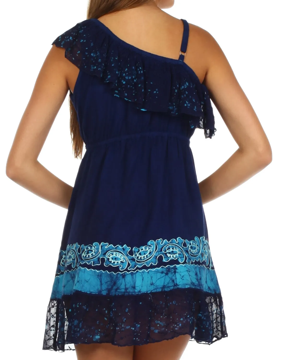 Sakkas Summer Solstice Batik Dress
