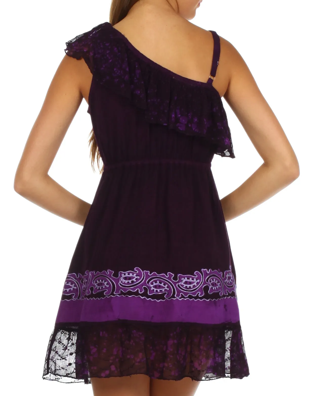 Sakkas Summer Solstice Batik Dress