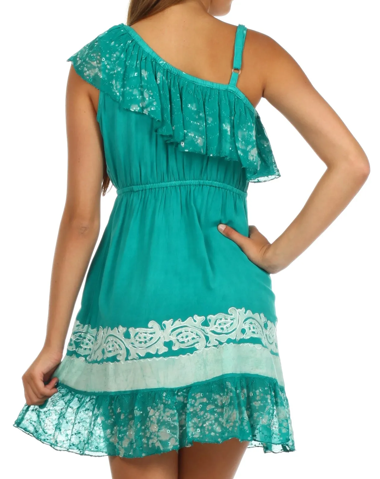 Sakkas Summer Solstice Batik Dress