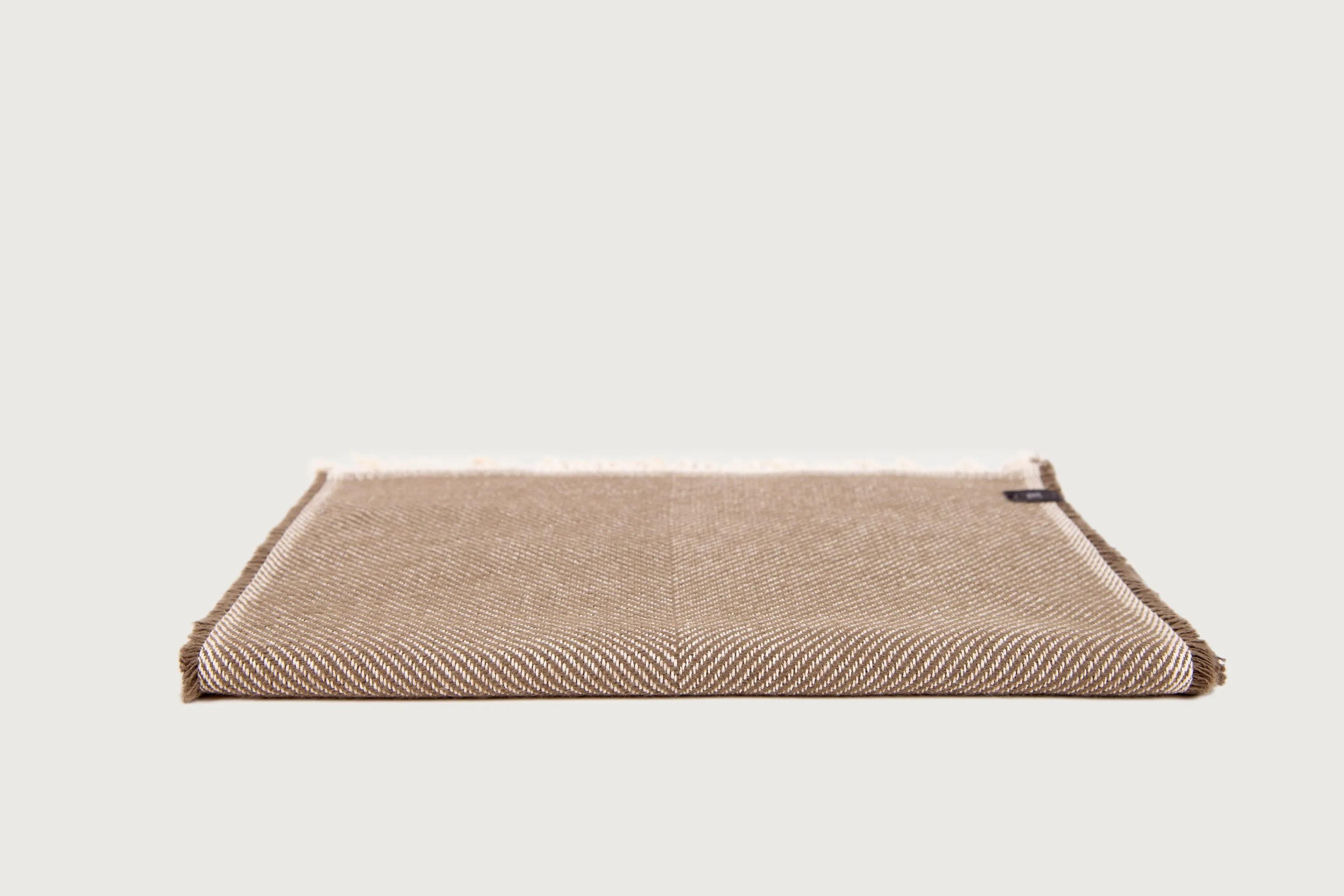 Single Herringbone Scarf — Pure Cotton