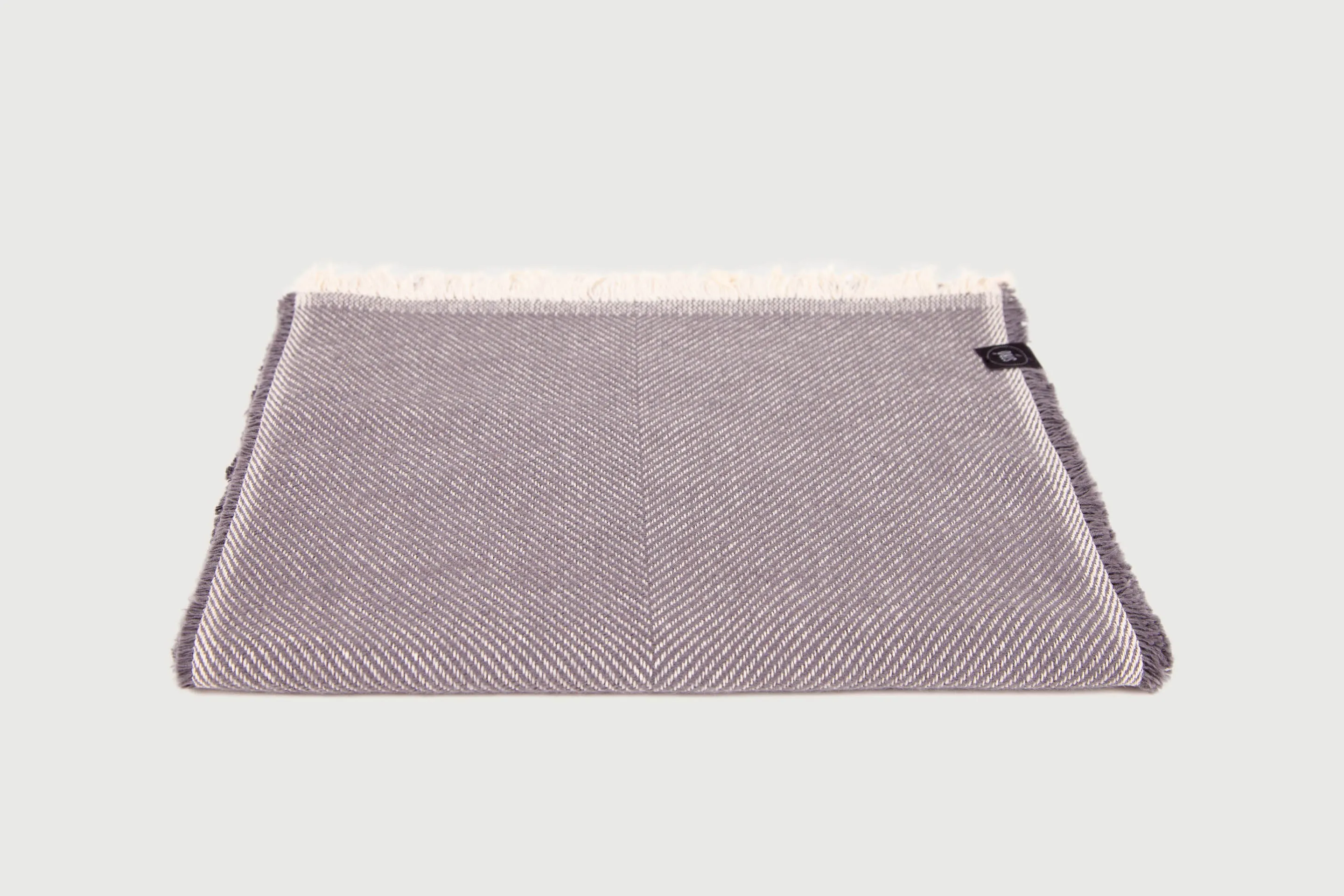 Single Herringbone Scarf — Pure Cotton
