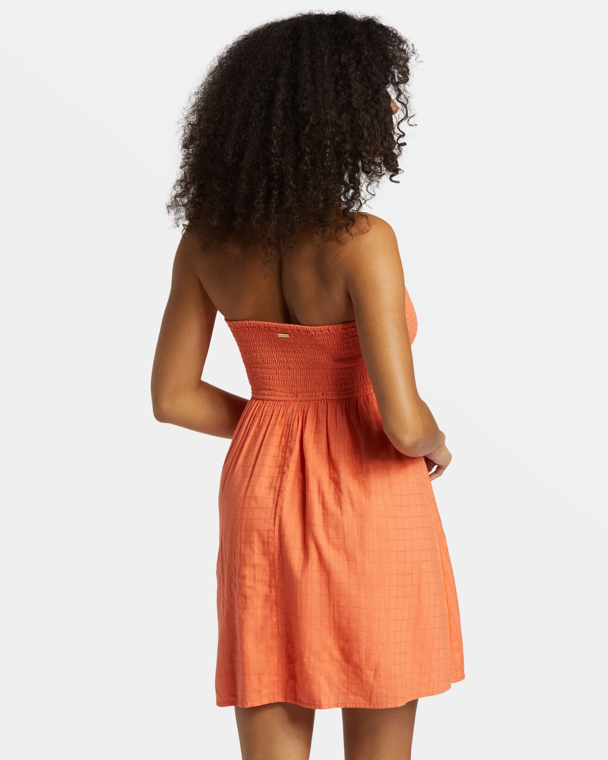Summers End Mini Dress - Sweet Papaya