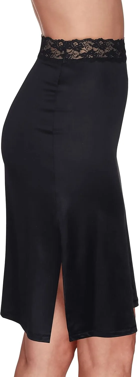 Vanity Fair Women's Anti-Static Nylon Half Slip for Under Dresses, Available up to size 3XL