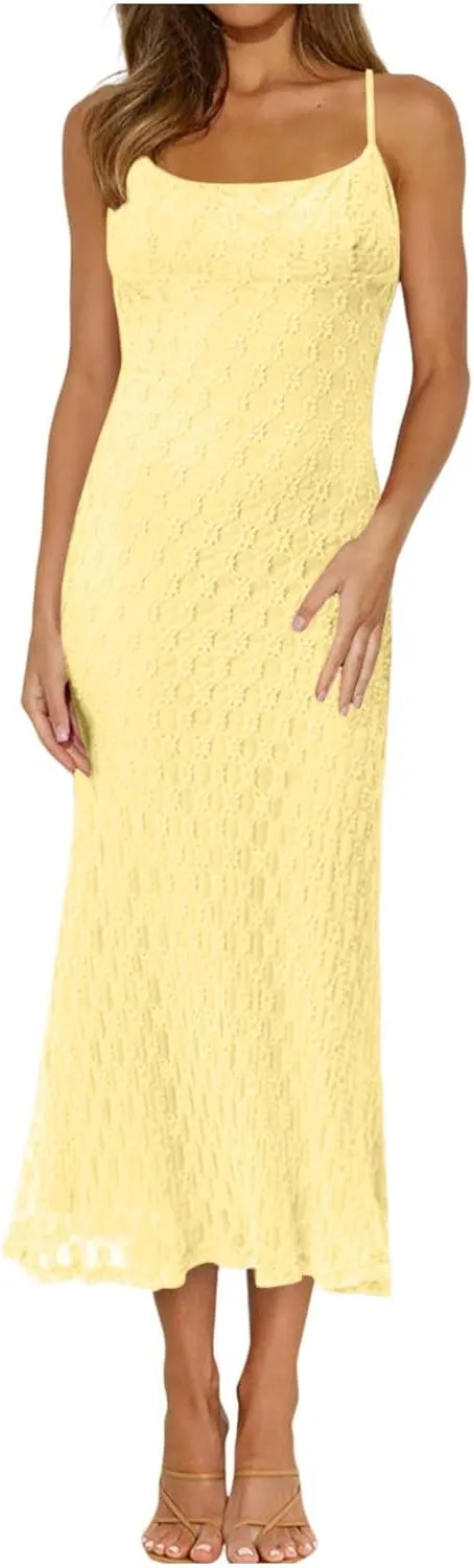 Women Fashion Solid Lace Patchwork Jacquard Skirt Slip Dress Sexy Dress Long Sleeve Dresses for Women Casual