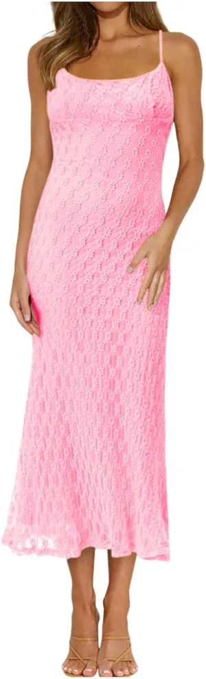 Women Fashion Solid Lace Patchwork Jacquard Skirt Slip Dress Sexy Dress Long Sleeve Dresses for Women Casual