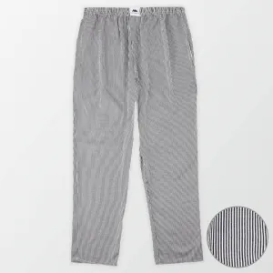 Woven Pajama Pants – Black and White